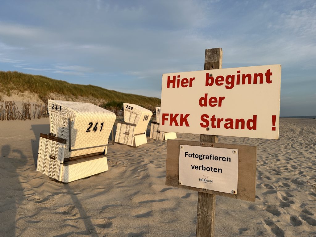 FKK Strände auf Sylt